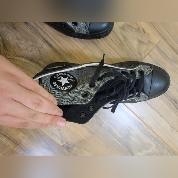 Converse unisex, high top, double tongue, size Mens US 9, Women's 11 - Picture 14 of 16